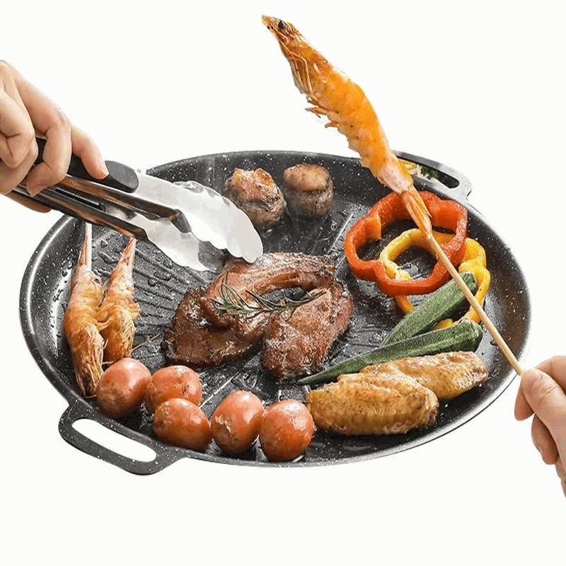 烤盘+烤肉夹